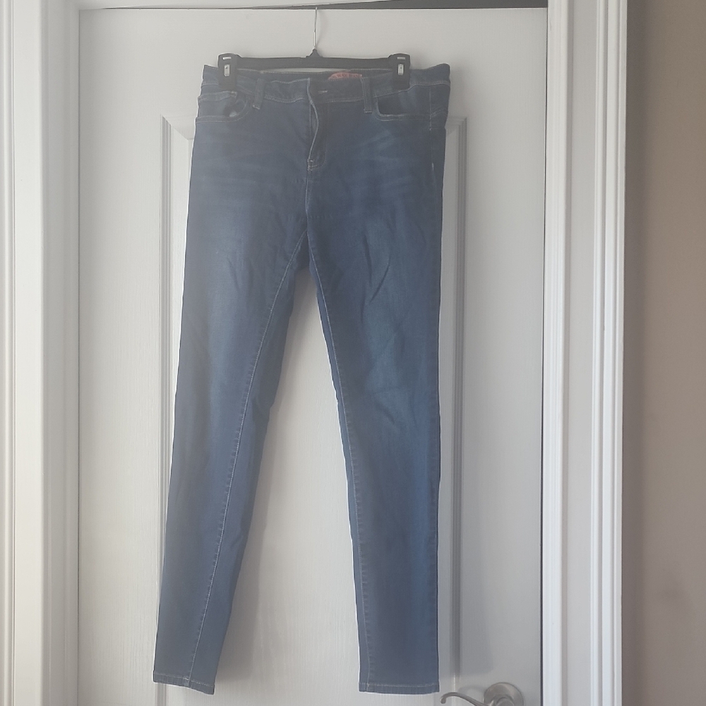 Wax Jean Blue Skinny Jeans Full-Length